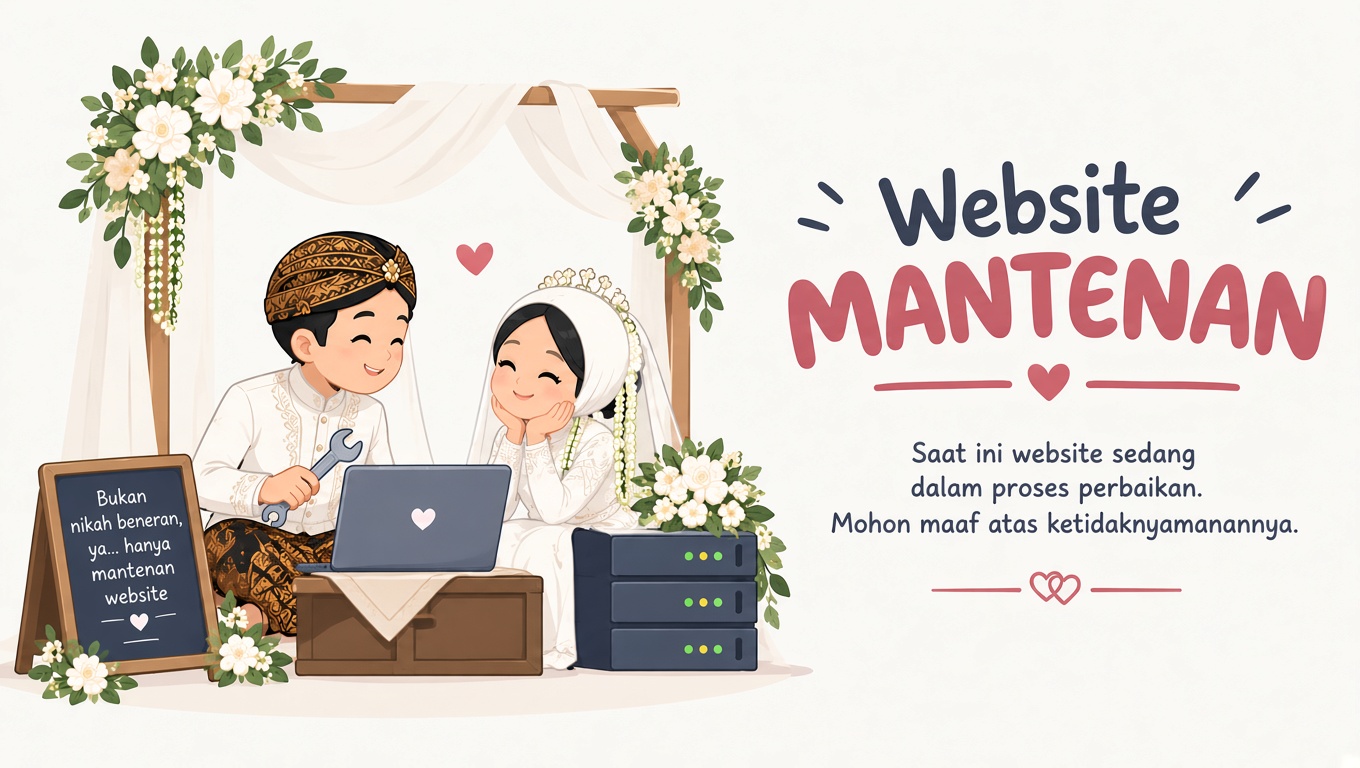Website Sedang Mantenan / Maintenance